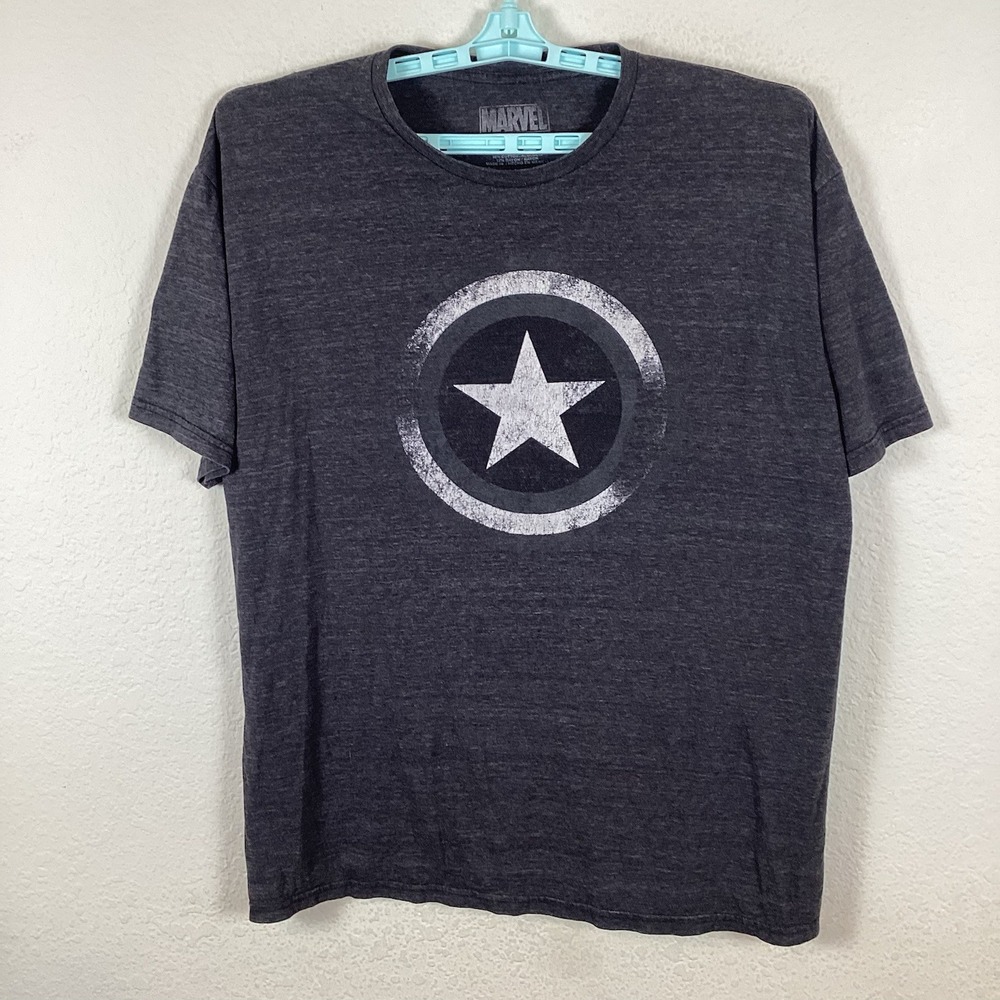 Marvel Mens T Shirt Sz 2XL Short Sleeve Graphic Print Soft Crew Excellent